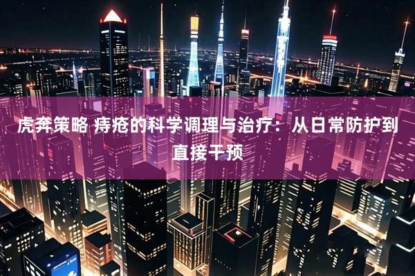 虎奔策略 痔疮的科学调理与治疗：从日常防护到直接干预