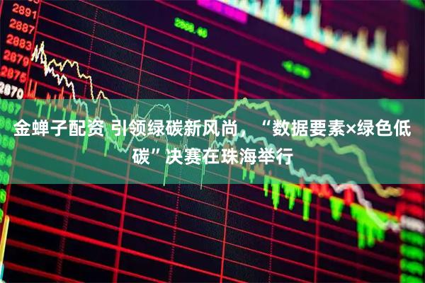 金蝉子配资 引领绿碳新风尚，“数据要素×绿色低碳”决赛在珠海举行