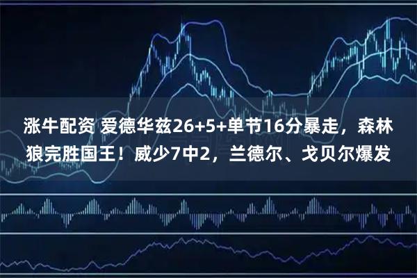 涨牛配资 爱德华兹26+5+单节16分暴走,森林狼完胜国王!威少7中2,兰德尔、戈贝尔爆发